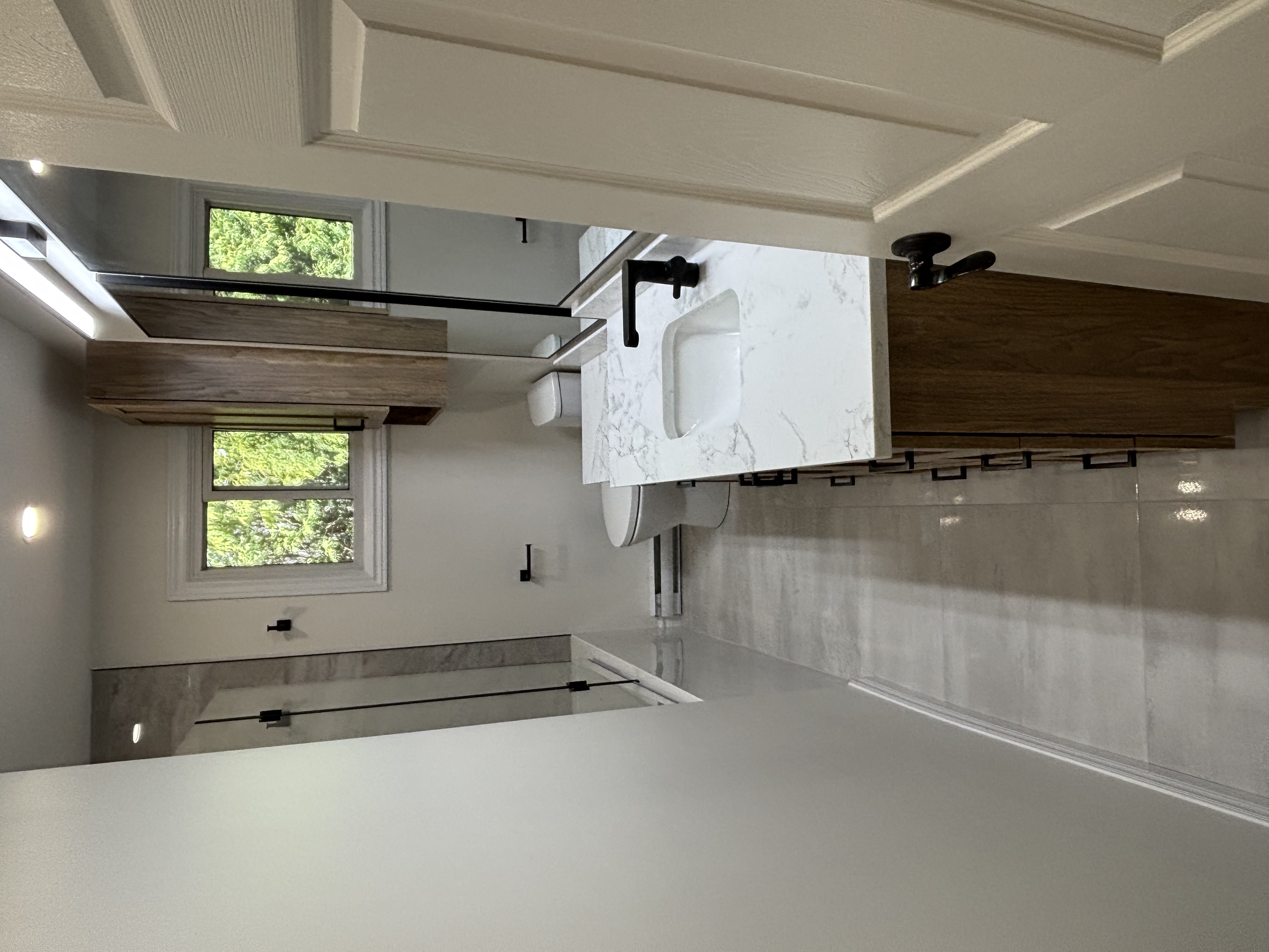 After the washroom renovation (overview)